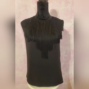 BCBGMaxAzria Elegant Black Sleeveless Top